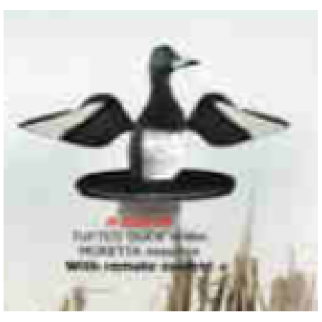 Flydende Troldand m. roterende vinger  