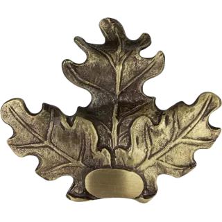 Egeblade i Bronce til Trofæmontage