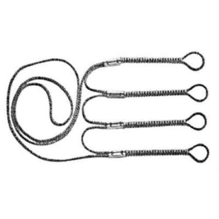 Quad Lanyard til 4 lokkekald