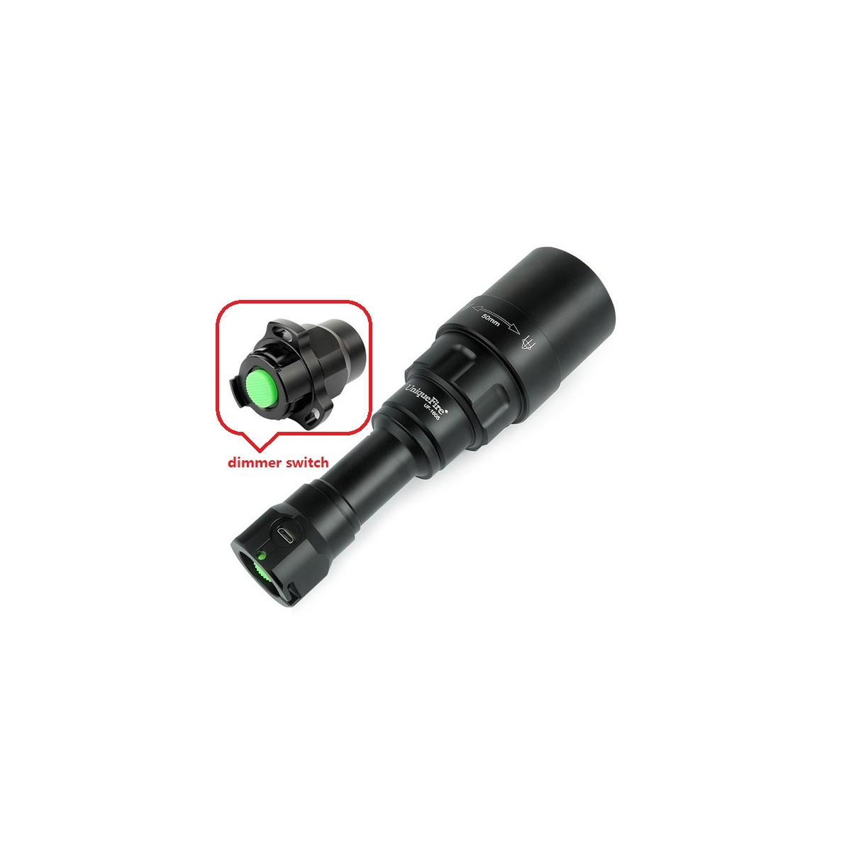 UniqueFire IR-Lampe