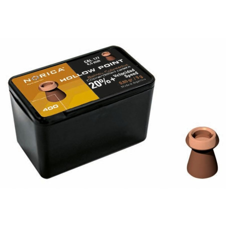 4,5 mm. Hollow Point Norica hagl