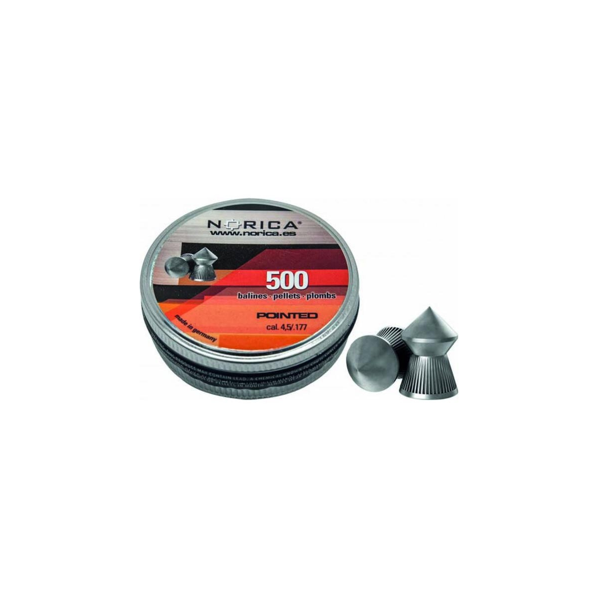 Norica Hagl Pointed 4,5 mm.