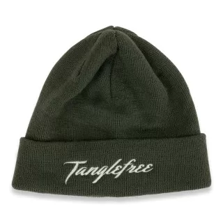 Mørk oliven beanie fra...
