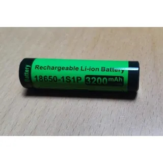 18650 Li-ion genopladelig...