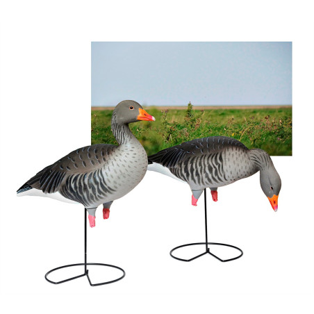 GHG Fullbody Fullyflocked Grågæs